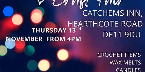 Christmas Light Switch on With A Craft Fair