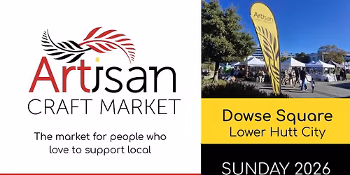 Artisan Craft Market (Lower Hutt 26\/04\/26)