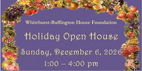 Holiday Open House 2026