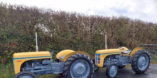The Big Little Tractors Sion a Sian Drive Begins at Caernarfon