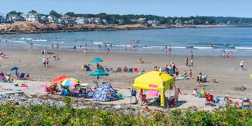 Beach Day. Long Sands and Short Sands Maine