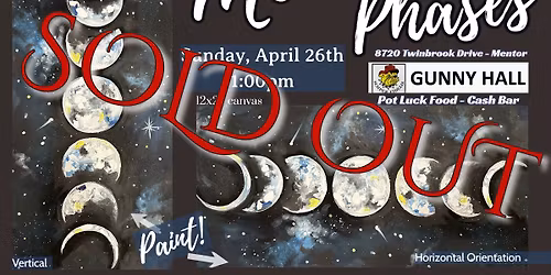 "Moon Phases" in Mentor SOLD OUT