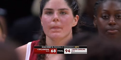 Oklahoma Sooners Women's Basketball vs. South Carolina Gamecocks