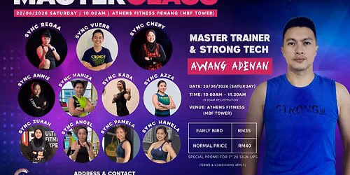 STRONG Nation Masterclass @ Athens Fitness MBF Tower