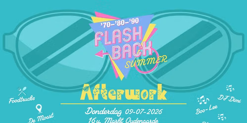 Flashback Afterwork - Donderdag 09\/07\/26