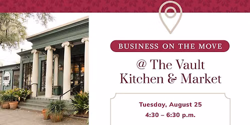 Business on the Move at The Vault Kitchen and Market