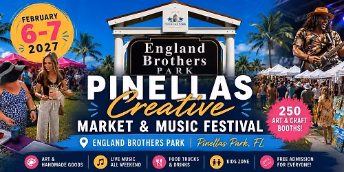 Pinellas Creative Market & Music Festival!