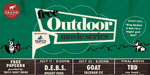 Free Outdoor Movie Series - GOAT