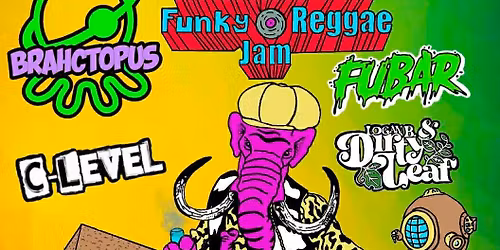 KRC & DIRTY LEAF PRESENT: Mammoth Funky Reggae Jam ft Brahctopus, C-Level & FUBAR