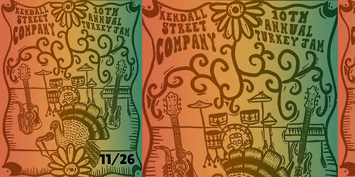 Kendall Street Company's 10th Annual Turkey Jam at The Bunker **LAVA Presents**