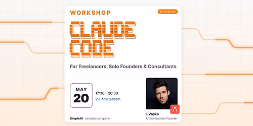 Claude Code for Freelancers, Solo Founders & Consultants (workshop)