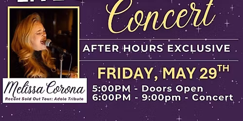 Live Music with Melissa Corona at Scribner Bend Vineyards