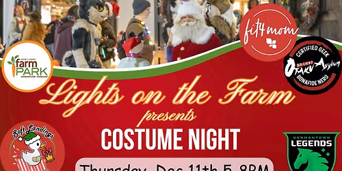 Costume Night at Lights on the Farm