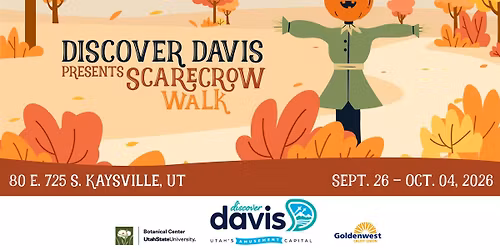 Discover Davis Presents Scarecrow Walk 2026