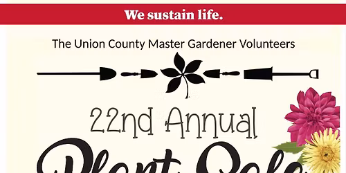 22nd Annual Union County MGV Plant Sale
