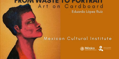 FROM WASTE TO PORTRAIT, Art on Cardboard