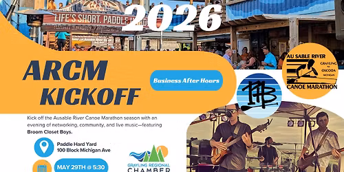 Business After Hours: 2026 Ausable Canoe Marathon Kickoff! 