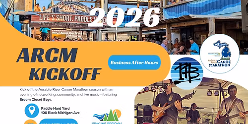 Business After Hours: 2026 Ausable Canoe Marathon Kickoff!