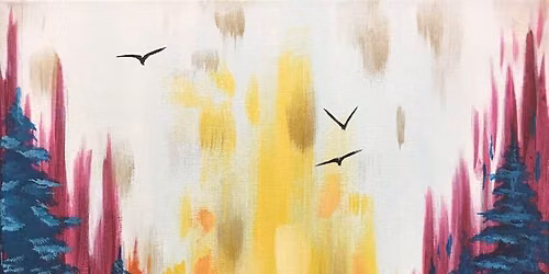 Paint and Sip: Prismatic Pines