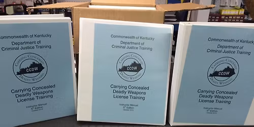 Kentucky CCDW Instructor Course