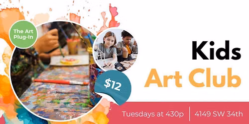 Kids Art Club - Painted Book Bags