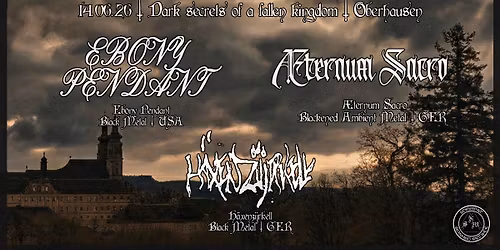 EBONY PENDANT (USA) | \u00c6TERNUM SACRO | H\u00c4XENZIJRKELL