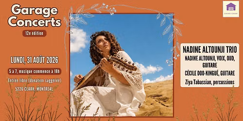 Nadine Altounji trio : Nadine Altounji, C\u00e9cile Doo-Kingu\u00e9, Ziya Tabassian