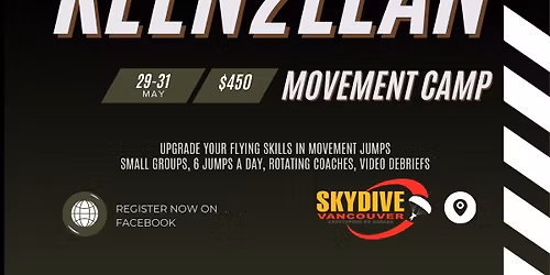 Keen2Lean Movement Camp @ Skydive Vancouver
