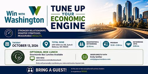 Win With Washington, Tuesday October 13 Business Meeting