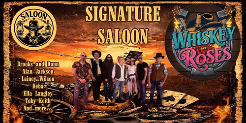 WHISKEY AND ROSES at the SIGNATURE SALOON STROUDSBURG
