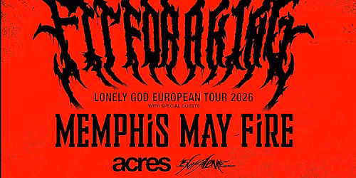 FIT FOR A KING \/ MEMPHIS MAY FIRE \/ ACRES \/ 156\/SILENCE \u2022 Schlachthof Wiesbaden