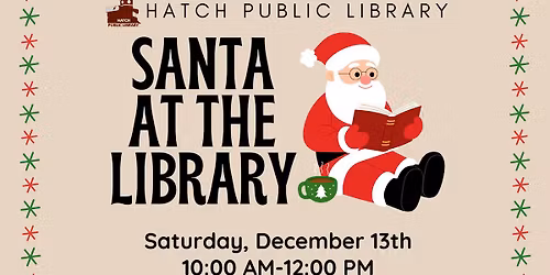 Santa at the Library
