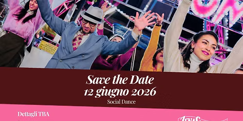Save the date - 12 giugno 2026