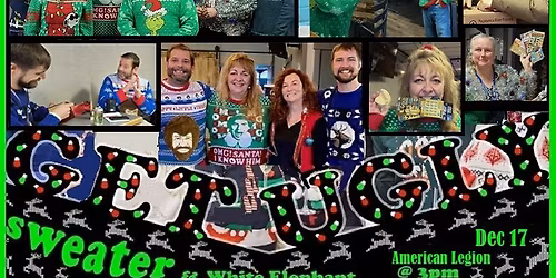 VSN's Annual Ugly Christmas Sweater Party & White Elephant Gift Exchange