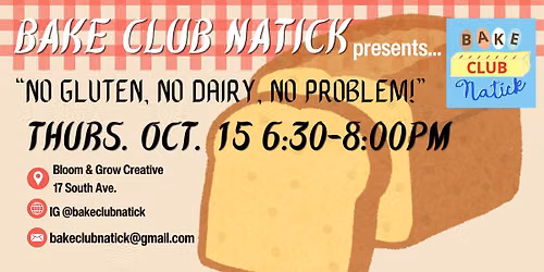 Bake Club Natick -Season 2- START!