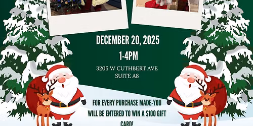 \ud83c\udf85 Meet & Greet With Santa Claus at Mary\u2019s Christian & Gift Store! \ud83c\udf84