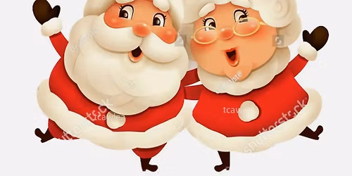 Breakfast and a photo with Santa and Mrs. Claus