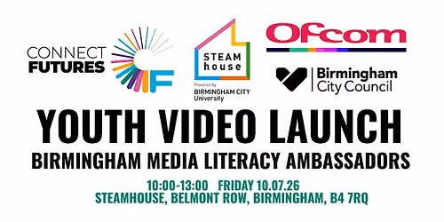 Youth Media Literacy Video Launch Day |10.07.25 |10am-1pm