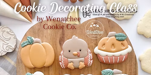 Cookie Decorating Class with Wenatchee Cookie Co. @ Norwood Wine Bar