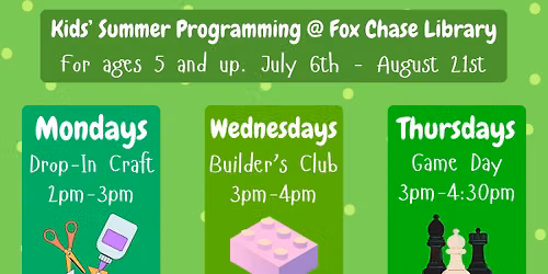 Kids' Summer Programming
