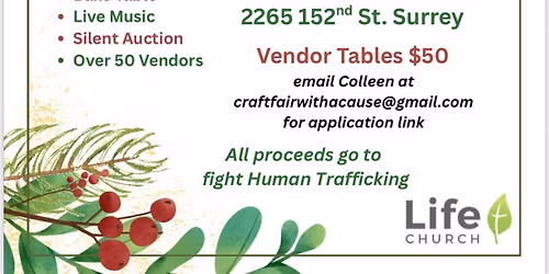Craft Fair with A Cause