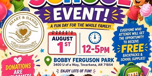 Back to School Celebration