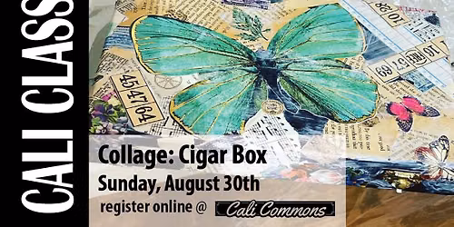 Cali Class: Collage Cigar Box