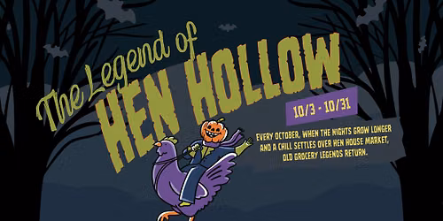 Hen Hollow: Party in the Pumpkin Patch + Trunk or Treat