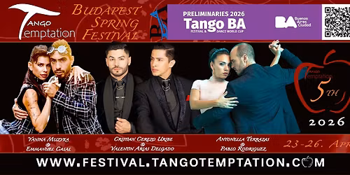 Tango Temptation Budapest Spring 5th Edition