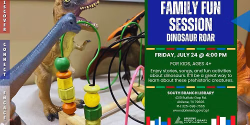 Family Fun: Dinosaur Roar! (South Branch)