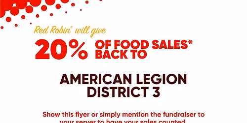 American Legion District 3 Fundraiser