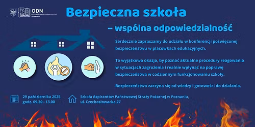 Bezpieczna szko\u0142a \u2013 wsp\u00f3lna odpowiedzialno\u015b\u0107
