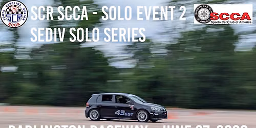2026 SCR Solo 2 - SEDIV Solo Series @ Darlington