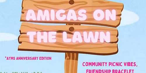Amigas on the Lawn- Latina Picnic